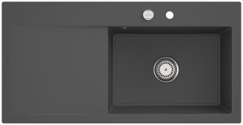 Villeroy & Boch Subway Style 60 – vestavný dřez, barva Graphite – pohled 4