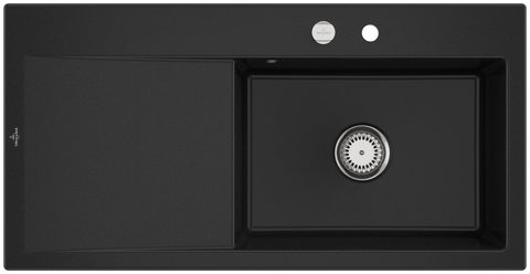 Villeroy & Boch Subway Style 60 – vestavný dřez, barva Chromit – pohled 4