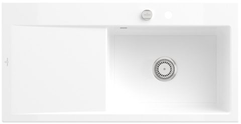 Villeroy & Boch Subway Style 60 – vestavný dřez, barva Snow White – pohled 6