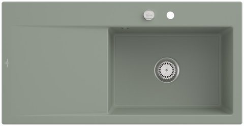 Villeroy & Boch Subway Style 60 – vestavný dřez, barva Morning Green – pohled 4