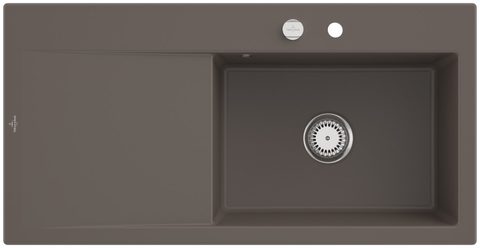 Villeroy & Boch Subway Style 60 – vestavný dřez, barva Timber – pohled 4