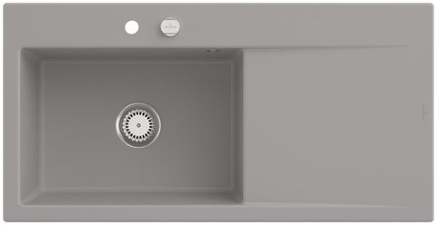 Villeroy & Boch Subway Style 60 – vestavný dřez, barva Fossil – pohled 3