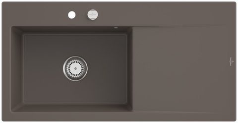Villeroy & Boch Subway Style 60 – vestavný dřez, barva Timber – pohled 2