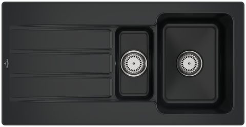 Villeroy & Boch Architectura 60 XR – vestavný dřez, barva Pure Black