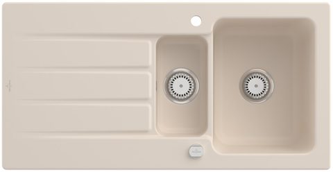 Villeroy & Boch Architectura 60 XR – vestavný dřez, barva Ivory – pohled 4