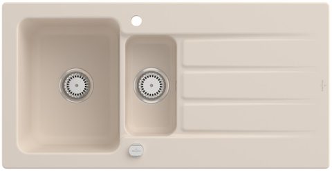 Villeroy & Boch Architectura 60 XR – vestavný dřez, barva Ivory – pohled 3