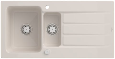 Villeroy & Boch Architectura 60 XR – vestavný dřez, barva Crema – pohled 3