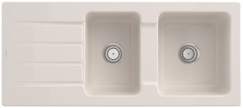 Villeroy & Boch Architectura 80 – vestavný dřez, barva Crema