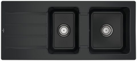 Villeroy & Boch Architectura 80 – vestavný dřez, barva Pure Black