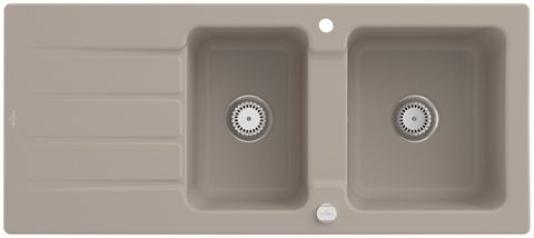 Villeroy & Boch Architectura 80 – vestavný dřez, barva Almond – pohled 4