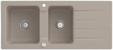 Villeroy & Boch Architectura 80 – vestavný dřez, barva Almond – pohled 3