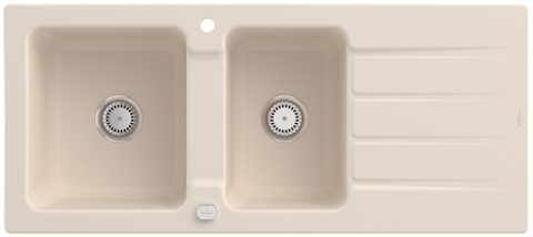 Villeroy & Boch Architectura 80 – vestavný dřez, barva Ivory – pohled 3