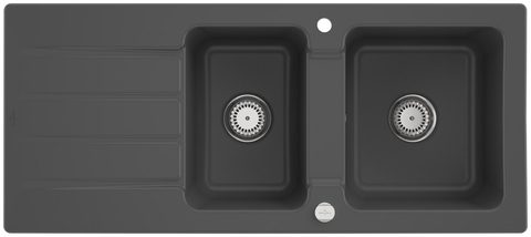 Villeroy & Boch Architectura 80 – vestavný dřez, barva Graphite – pohled 3