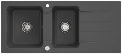 Villeroy & Boch Architectura 80 – vestavný dřez, barva Graphite – pohled 2