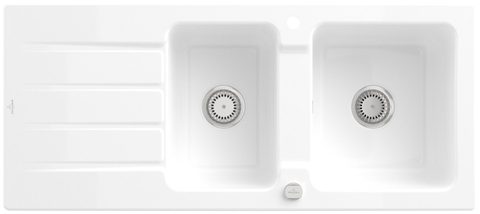 Villeroy & Boch Architectura 80 – vestavný dřez, barva White Alpin – pohled 4