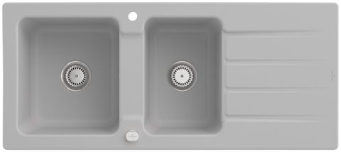 Villeroy & Boch Architectura 80 – vestavný dřez, barva Steam – pohled 3