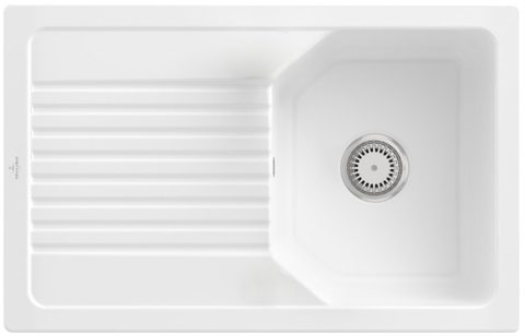 Villeroy & Boch Linara 45 – vestavný dřez, barva Snow White