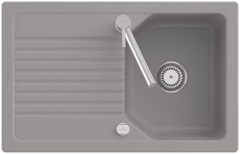 Villeroy & Boch Linara 45 – vestavný dřez, barva Fossil – pohled 2