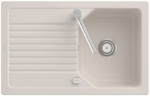 Villeroy & Boch Linara 45 – vestavný dřez, barva Crema – pohled 2