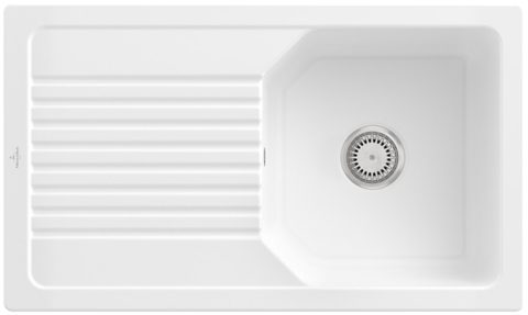 Villeroy & Boch Linara 50 – vestavný dřez, barva Snow White