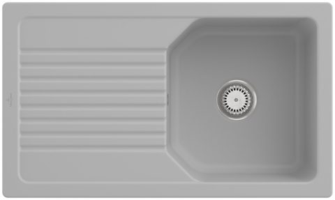 Villeroy & Boch Linara 50 – vestavný dřez, barva Steam