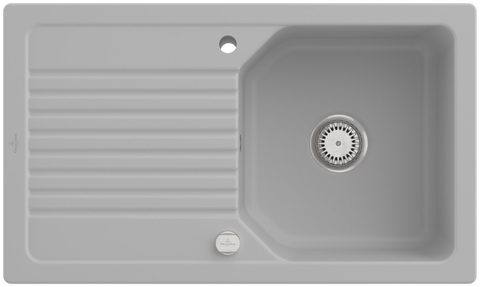 Villeroy & Boch Linara 50 – vestavný dřez, barva Steam – pohled 2