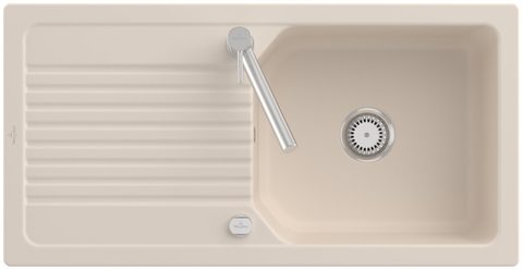 Villeroy & Boch Linara 60 – vestavný dřez, barva Ivory – pohled 2