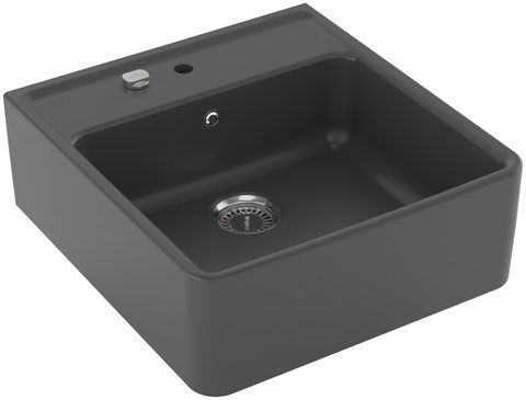 Villeroy & Boch Modulový jednodřez – jednodřez, barva Graphite – pohled 2