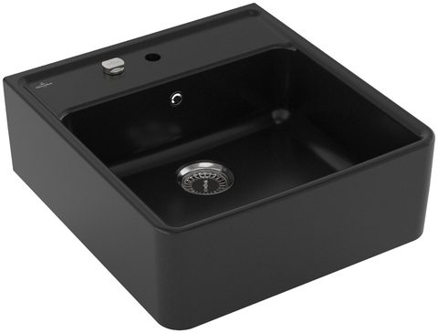 Villeroy & Boch Modulový jednodřez – jednodřez, barva Chromit – pohled 2