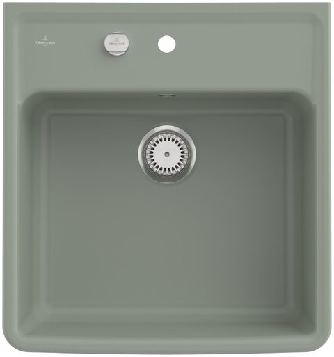 Villeroy & Boch Modulový jednodřez – jednodřez, barva Morning Green – pohled 2