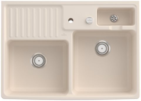 Villeroy & Boch Modulový dvoudřez – dvoudřez, barva Ivory – pohled 3
