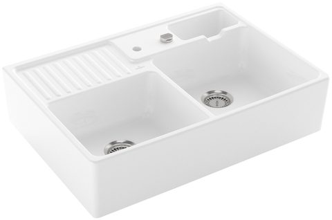 Villeroy & Boch Modulový dvoudřez – dvoudřez, barva White Alpin – pohled 4
