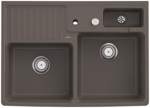 Villeroy & Boch Modulový dvoudřez – dvoudřez, barva Timber – pohled 2