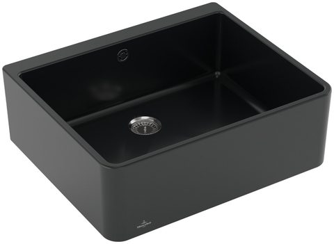 Villeroy & Boch Farmhouse 60 X – jednodřez, barva Pure Black – pohled 1