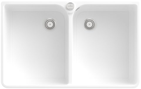 Villeroy & Boch Farmhouse 80 X – dvoudřez, barva White Alpin – pohled 4
