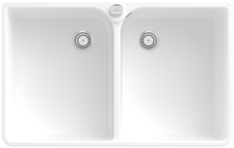 Villeroy & Boch Farmhouse 80 X – dvoudřez, barva Stone White – pohled 4