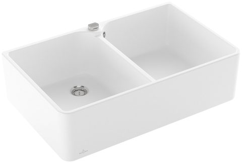 Villeroy & Boch Farmhouse 80 X – dvoudřez, barva Stone White – pohled 3