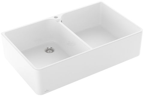 Villeroy & Boch Farmhouse 90 X – dvoudřez, barva White Alpin – pohled 2