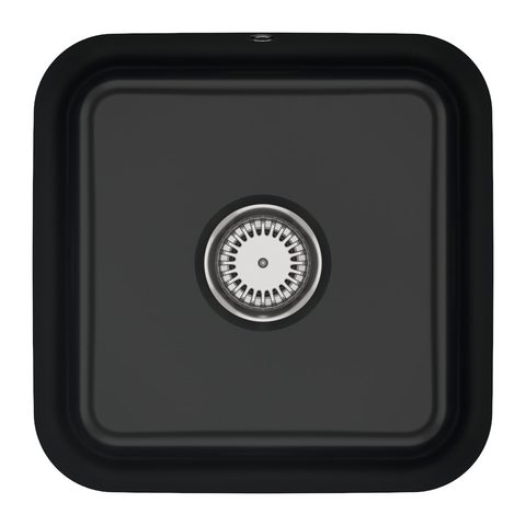 Villeroy & Boch Cisterna 50 – podstavný dřez, barva Pure Black – pohled 1