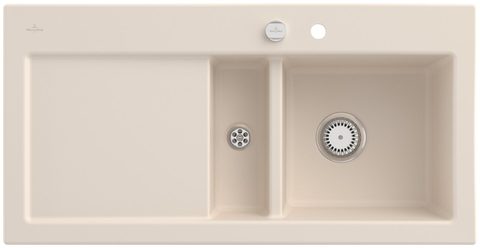 Villeroy & Boch Subway 60 – vestavný dřez, barva Ivory – pohled 7