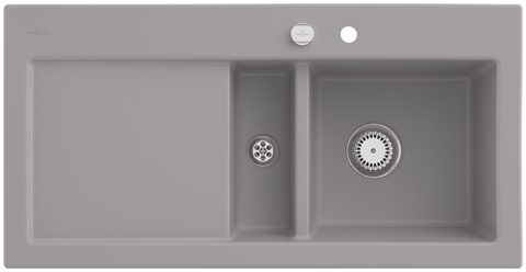 Villeroy & Boch Subway 60 – vestavný dřez, barva Fossil – pohled 7