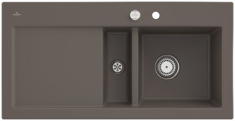 Villeroy & Boch Subway 60 – vestavný dřez, barva Timber – pohled 4