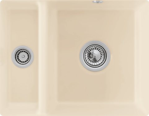 Villeroy & Boch Subway 60 XU – podstavný dřez, barva Ivory – pohled 2