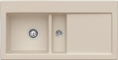 Villeroy & Boch Subway 60 – vestavný dřez, barva Almond – pohled 2