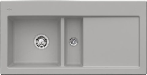 Villeroy & Boch Subway 60 – vestavný dřez, barva Fossil – pohled 2