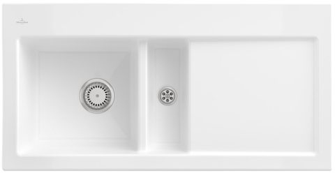 Villeroy & Boch Subway 60 – vestavný dřez, barva Snow White