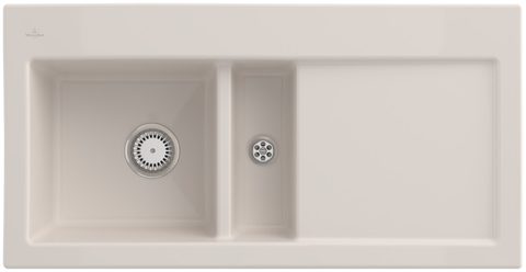 Villeroy & Boch Subway 60 – vestavný dřez, barva Crema