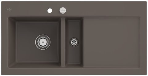 Villeroy & Boch Subway 60 – vestavný dřez, barva Timber – pohled 2