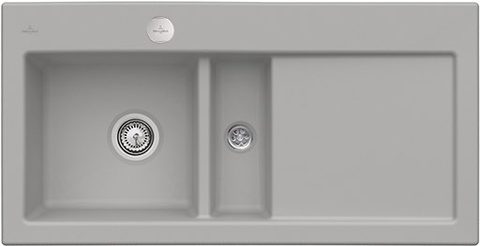 Villeroy & Boch Subway 60 – vestavný dřez, barva Fossil – pohled 4