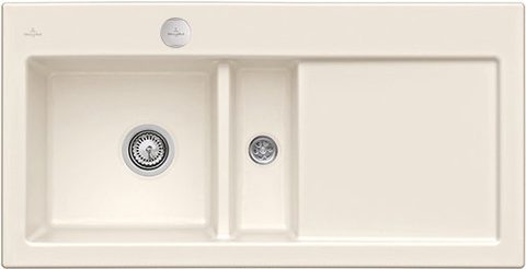 Villeroy & Boch Subway 60 – vestavný dřez, barva Crema – pohled 4